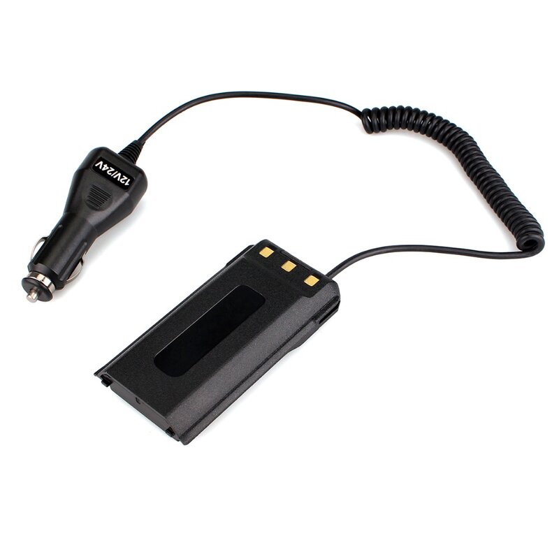 Transceptor de Radio para Eliminador de batería, walkie-talkie negro para Ailunce HD1/Retevis RT29, banda Dual, DMR Ham, 12V-24V