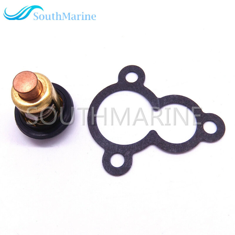 Boot 66M-12411-00 66M-12411-01 Thermostaat en 68D-E2414-A0 67D-12414-A0 Pakking voor Yamaha F4A F4B F5A F6C 4hp 5hp 6hp 4-Takt