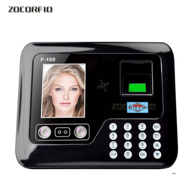 Avoid software Fingerprint Time Attendance System Biometric Employee Clock Face Fingerprint USB Time Machine