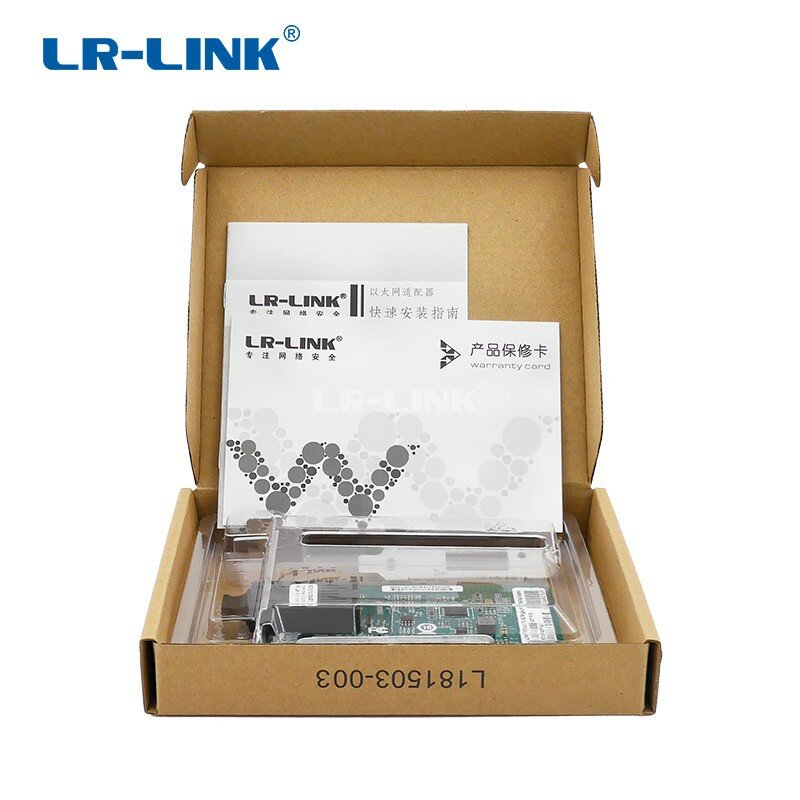Tarjeta de red PCI Express LR-LINK 6230PF-LX, adaptador Lan de fibra óptica, Gigabit Ethernet de 1000Mb, controlador para PC de escritorio Intel I210