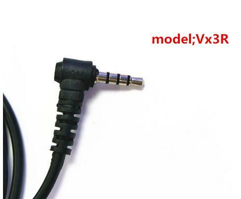 Vertex yaesu VX-3R VX-5R 210 양방향 라디오 용 은밀한 음향 튜브 이어폰 헤드셋
