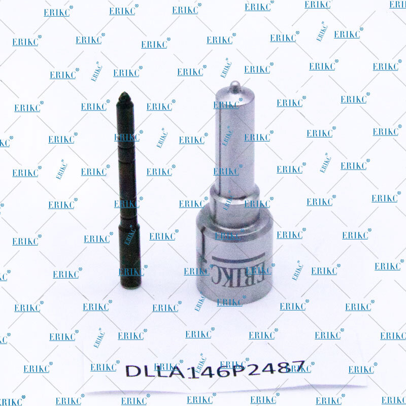 Boquilla de inyector de combustible ERIKC DLLA146P2487 (0 433 172 487), pistola de pulverización de boquilla, DLLA 146 P 2487 (DLLA 146P2487) para 0445110690