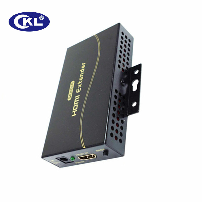 CKL-120HD 1.3 V 120 M (395 Ft) HDMI Extender lebih Cat5/6 Mendukung 1080 p 3D Logam kasus