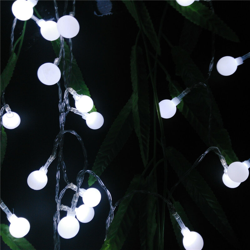 YIYANG 300 LED 볼 스트링 크리스마스 조명, 휴일 파티 웨딩 장식, 화환 램프, 실내 야외 조명, 220v EU, 30m
