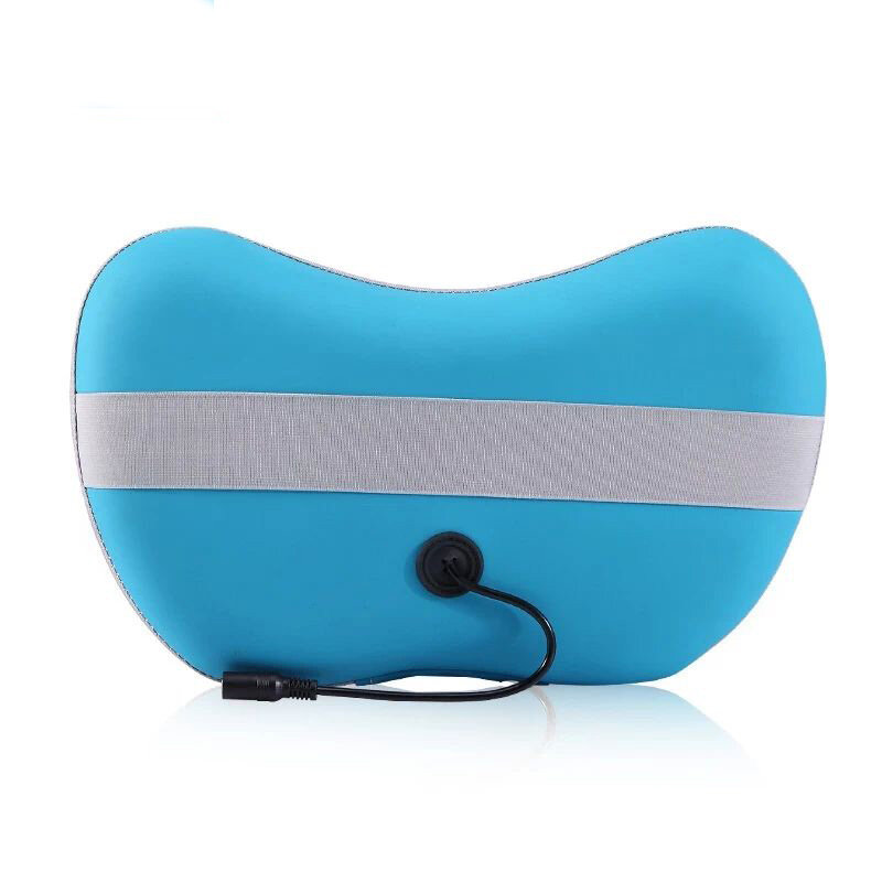 Almohada vibradora para el cuello, masajeador corporal, martillo eléctrico Shiatsu, masaje de hombros y espalda, cuidado electrónico para el hogar y el coche