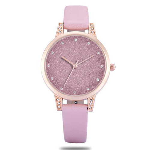 Relojes de pulsera de cuarzo para mujer 2018 nuevo reloj clásico de cuero de moda para mujer