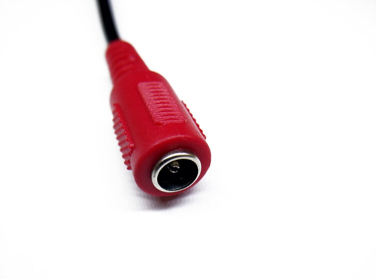 Kamera telewizji przemysłowej akcesoria wideo BNC kabel zasilacza sieciowego DC do analogowego AHD CVI CCTV wideorejestrator do monitoringu