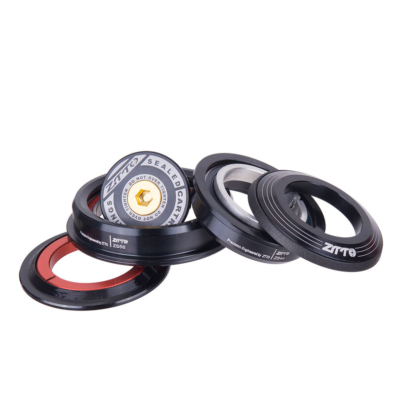 ZTTOMTB headset ZS44 ZS55 tapered straight universal 1.5 inch 28.6mm racefiets voorvork nul stack met cup 445STST