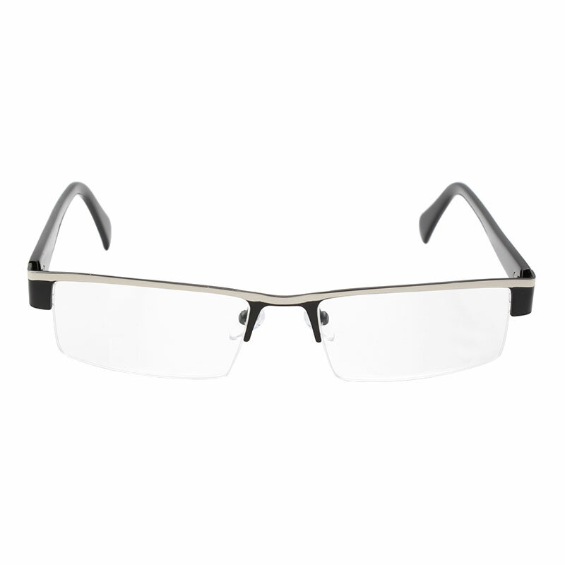 고품질 남자 합금 안경, 비구형 12 레이어 코팅 렌즈, 독서용 안경 + 1.0 + 1.5 + 2.0 + 2.5 + 3.0 + 3.5 + 4.0