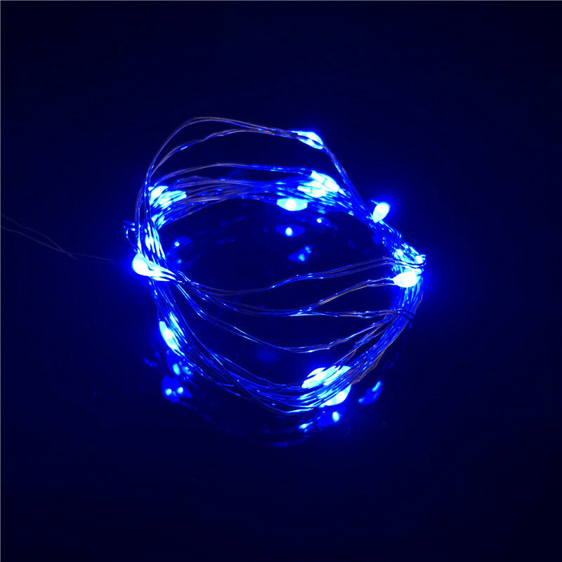 2M USB girlanda żarówkowa LED Light wodoodporny drut miedziany LED String fantazyjne zewnętrzne dekoracje świąteczne światła na świąteczne dekoracja na przyjęcie ślubne