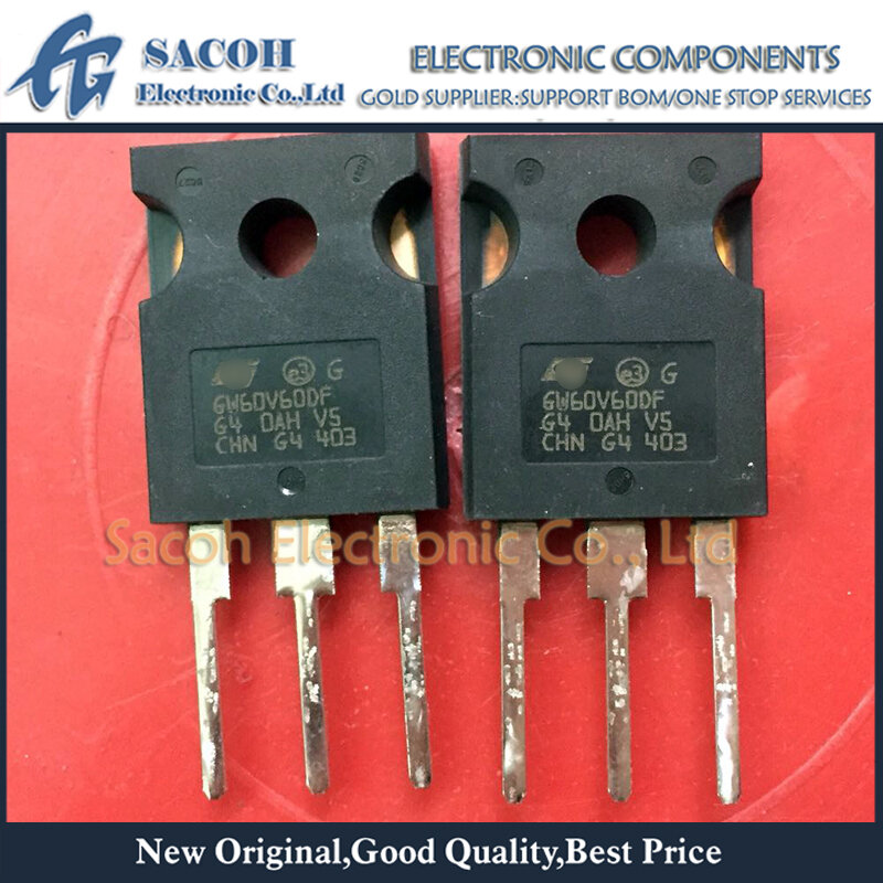 Transistor IGBT di potenza originale 5 pz/lotto muslimaw60v60df o muslimatexlimb TO-247 60A 600V ricondizionato