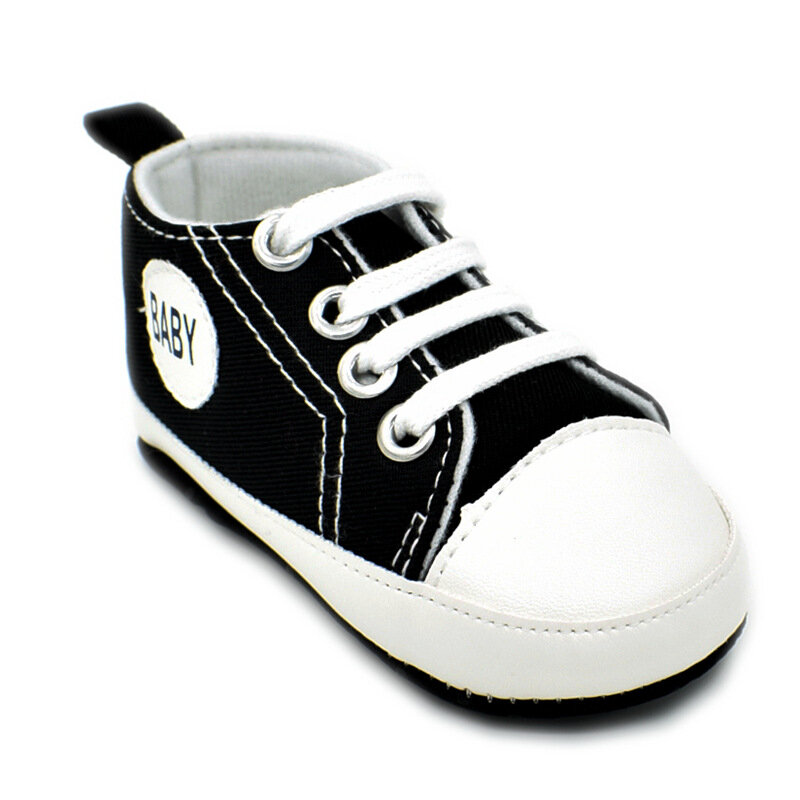 E & Bainel-zapatos de lona para bebé recién nacido, mocasines para niñas, zapatos deportivos para niños, zapatillas para bebés, primeros pasos