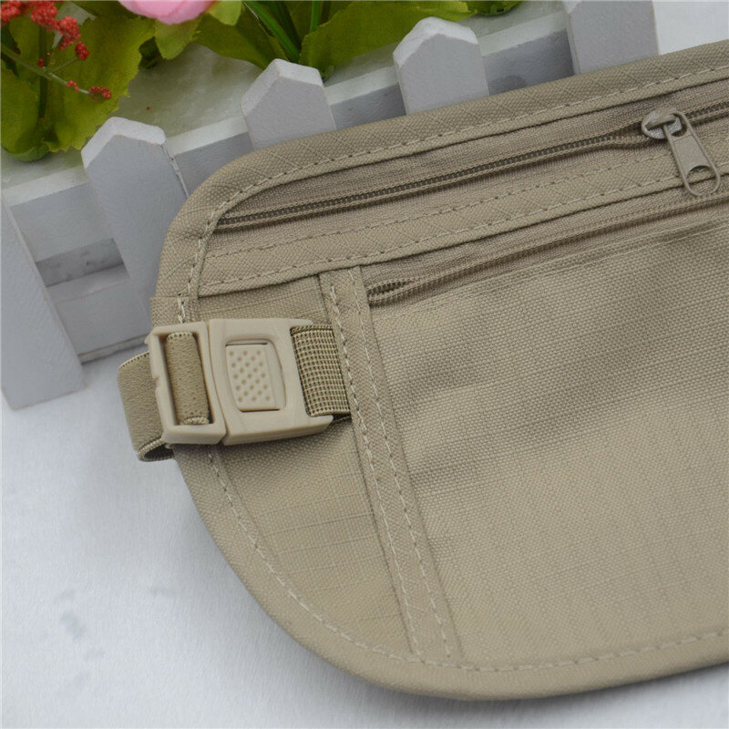 Unisex Fashion Waist Belt Bag, carteira escondida, passaporte e bolsa de dinheiro, slim segurança secreta, bolsa de viagem, novo estilo, 2023