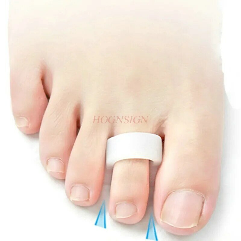 Almofada para correção de dedo do pé em forma de martelo, confortável, gel de alta elasticidade