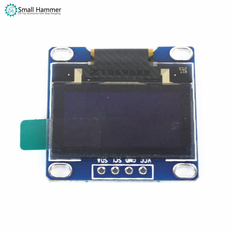 0.96 pollici blu 128*64 I2C di comunicazione IIC display OLED modulo LCD