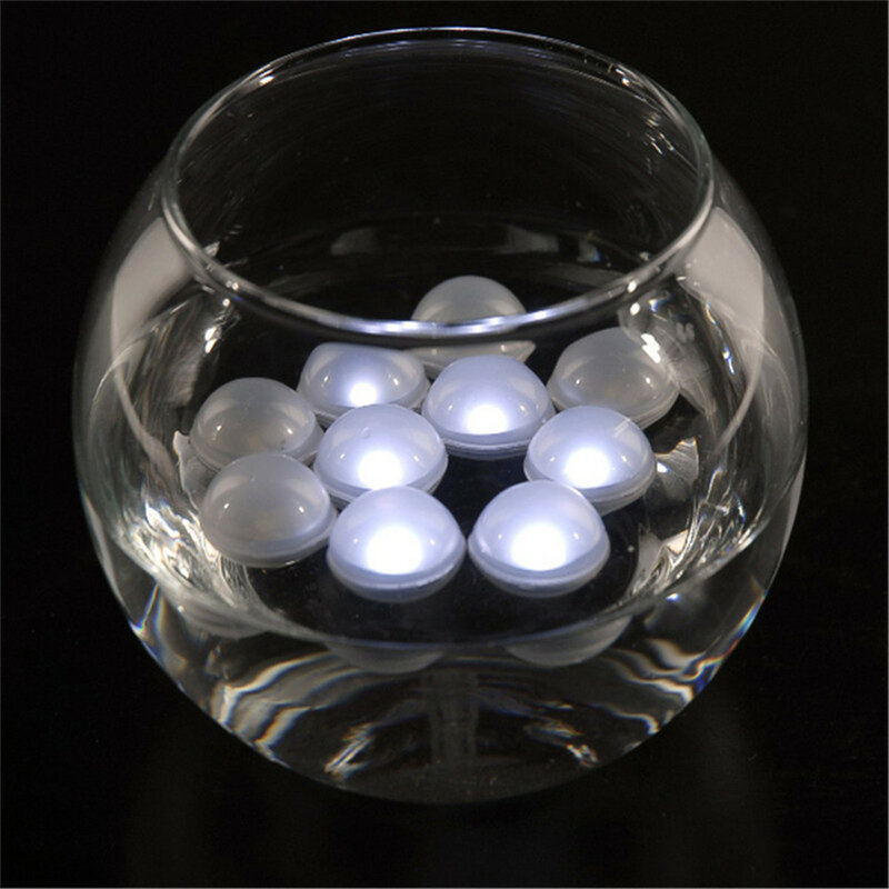 12 cái/gói Kitosun Mini LED Đèn 2 cm Cổ Tích Đèn Chống Thấm Nước DẪN Đèn với Pin đối với Đảng Wedding Xmas Trang Trí Nội Thất