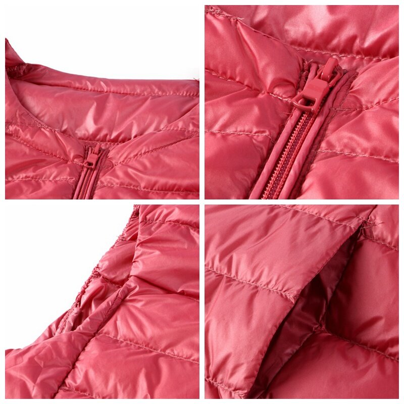 NewBang-Chaleco ultraligero sin mangas para mujer, chaleco cálido de talla grande 7XL y 8XL, Forro cálido de invierno