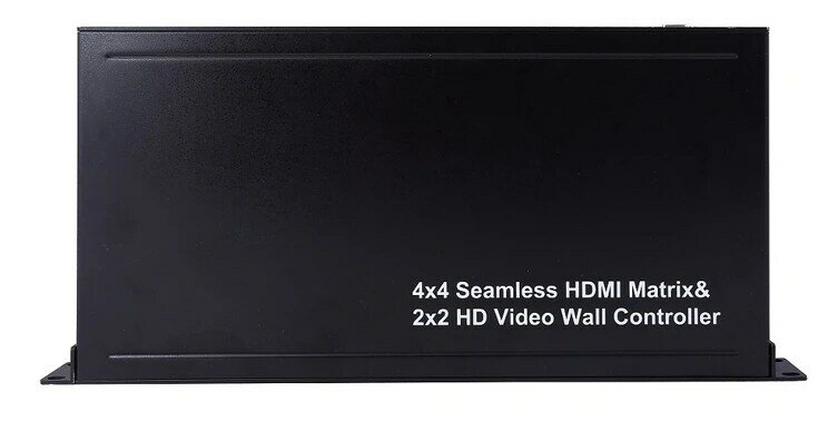 Interruptor sin fisuras 4x4 Matriz HDMI y 2x2 HDMI video controlador de pared