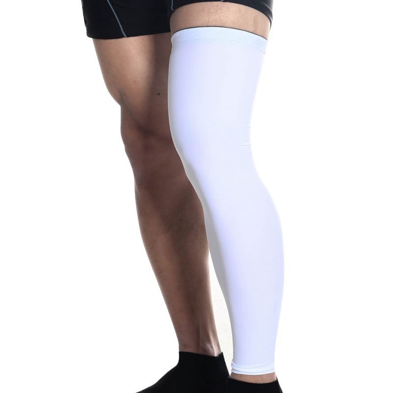 Sportowe ochraniacze kolan oddychająca zewnętrzna nogawka do koszykówki ochraniacze kolan