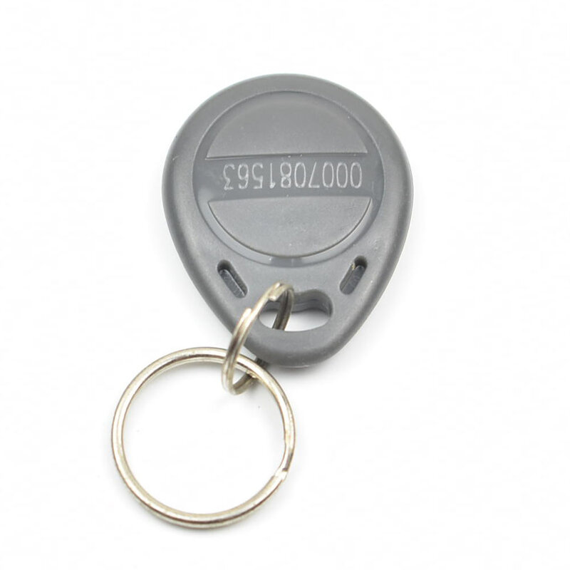 Tarjeta RFID para Control de acceso, 100 KHz, TK4100, EM4100, Keyfobs, 125 unidades por lote
