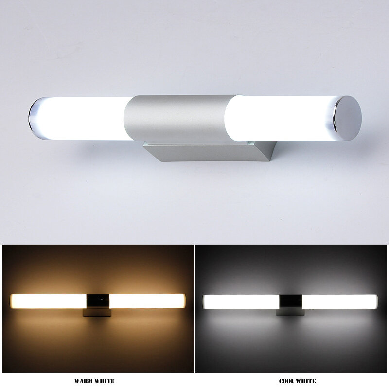 DONWEI Simple Style 12W 16W 22W LED Bar Wall Light Makeup Mirror Lights Indoor Bathroom Dressing Room Kitchen Decor Wall Lamp