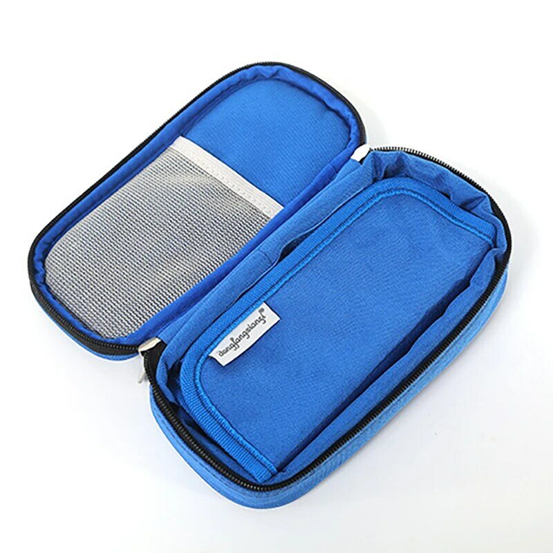 Portable Diabetic Insulin Ice Pack Cooler Bags Protector Case Injector Functional Bags Bolsa Termica Degree Centigrade Display