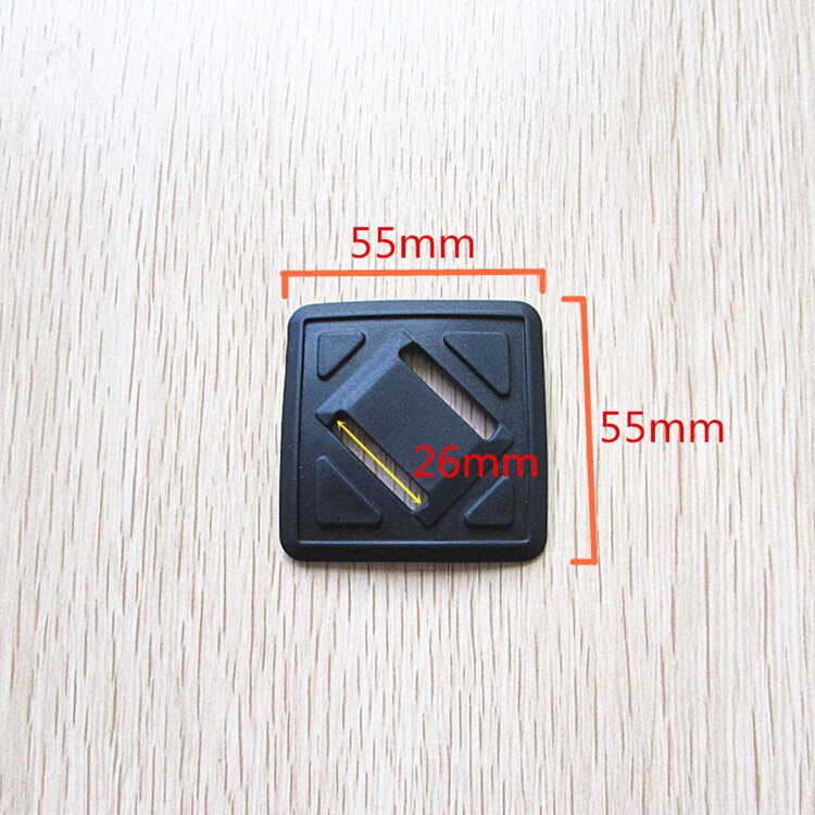 Sewable Hardware Lash Tab oprawa mocująca do 1-calowej taśmy back pack tie on, sprzęt do taśmy