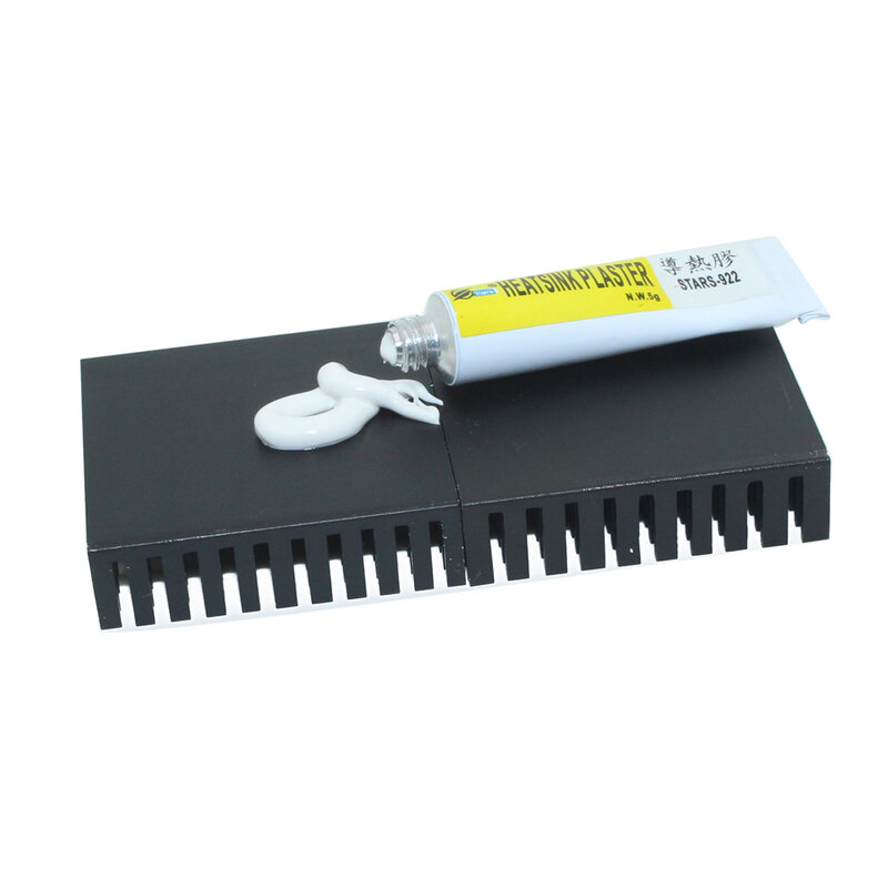 Almohadillas térmicas conductoras x5g, disipador térmico de yeso, pegamento adhesivo viscoso para Chip VGA RAM LED IC, refrigeración del radiador, 3 piezas
