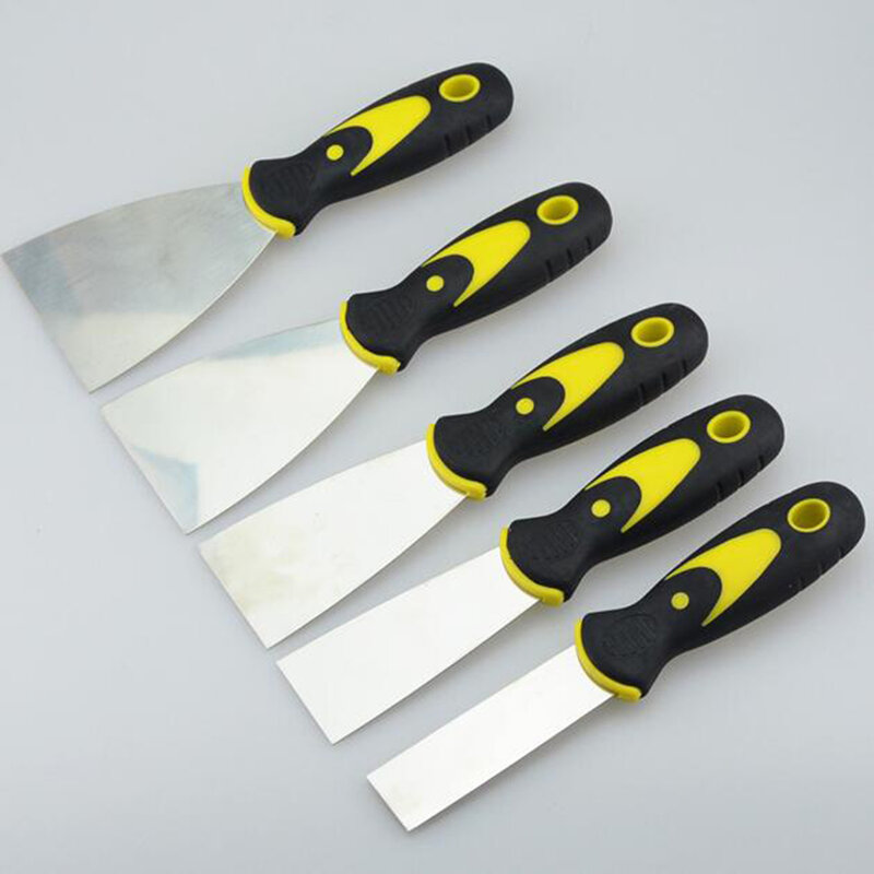 6-Дюймовый Нож для шпатлевки из нержавеющей стали, инструмент для выскабливания шпатлевки, штукатурка, шпатель, строительный инструмент