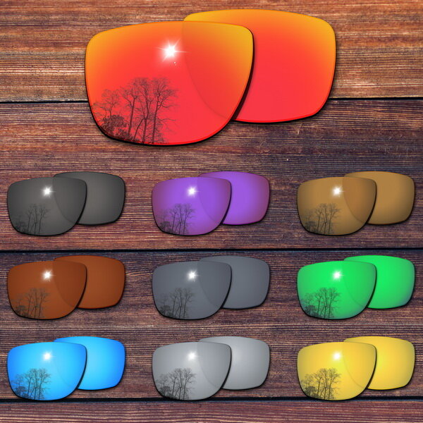 Oowlit, lentes de substituição polarizadas, lentes de substituição polarizadas para óculos de sol oakley despacho 1 oo9090