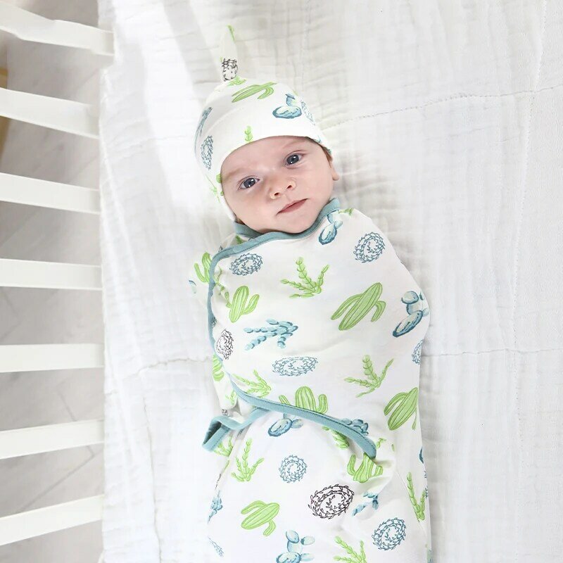 2019ใหม่สีผ้าห่มผ้าฝ้าย100% เด็กทารกSwaddles Softผ้าเช็ดตัวอาบน้ำเด็กทารกSleepsackรถเข็นเด็กเล่น