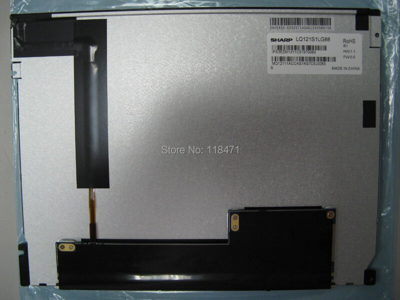 Pantalla LCD de 12,1 pulgadas LQ121S1LG88, 12 meses de garantía