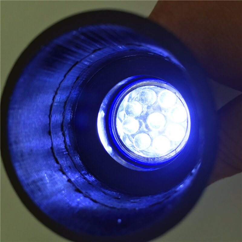 1 Pcs Incubator Ovoskopen Ei Oorkaarsen Lamp 9 Led Super Koud Incubatie Apparatuur Kip Tool Gratis Verzending