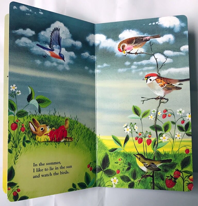 Livro infantil para crianças 0-3 idade eu sou um coelho: