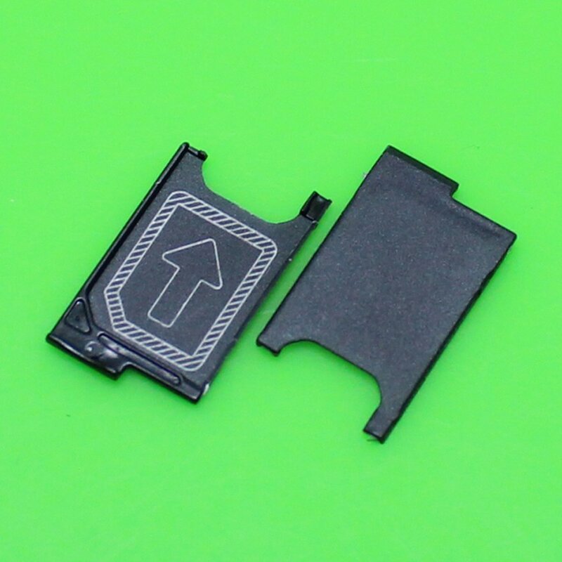 Chengaoran – support de plateau de carte SIM, 2 pièces/lot, Module adaptateur de prise de fente pour Sony Xperia Z L36H Z1 L39h Z2 L50w Z3 Z3 Compact Z4 Z5