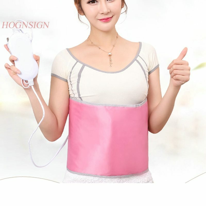 Stomach Pain Artifact Warmth Waist Belt Electric Heating Back Electronic Massager Wormwood Bag Moxibustion Care Tool