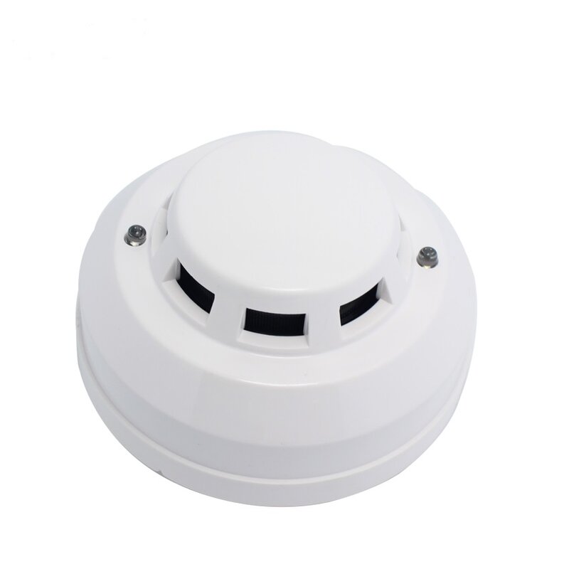 4 Wire DC 9-35V Network Infrared Photoelectric Smoke Detector Fire Security Alarm System