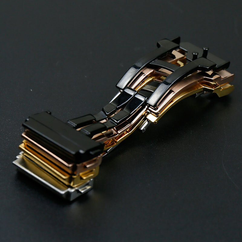 Acessórios de relógio cinta fivela para hublot fusão clássico série grande bang aço inoxidável fivela 18mm20mm22mm24mm pino fivela