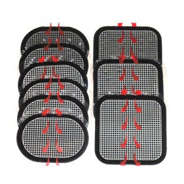 Slender-tone compatible EMS compatible exchange pad 3 x 3 sets Total 9 (3 for front and 6 for the flank)