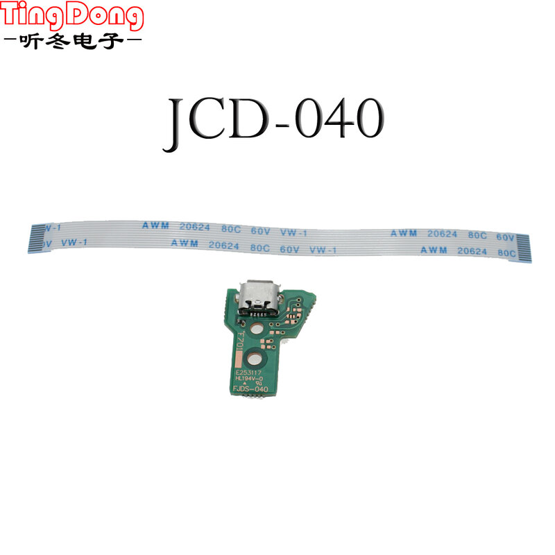 Tingdong Voor Ps 4 Controller Usb Opladen Board Port Vervanging Voor PS4 Controller JDS030 JDS001 JDS011 JDS040 JDS055