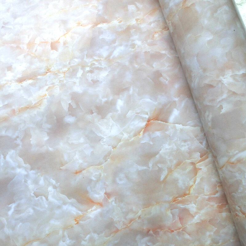 Heißer Verkauf 60x50cm Granit Marmor Wirkung Kontaktieren Wasserdichte Starke PVC Tapete Selbst Klebe Schälen Stick Roll Papier
