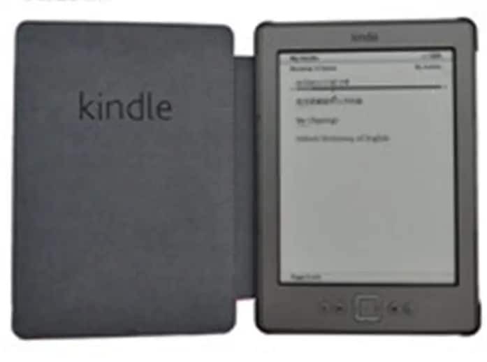 1PC ฝาครอบหนังสำหรับ Amazon Kindle 4/5 E-Book Reader 6 "นิ้ว (ไม่เหมาะสำหรับ Kindle Touch)