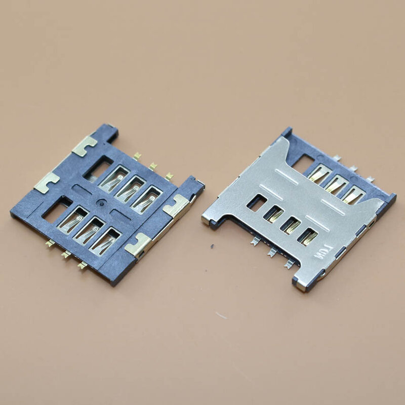 YuXi-Soporte de ranura para tarjeta Sim, piezas de repuesto para Samsung GT E1200M E1200 I519 I939D I939i, 1 unids/lote