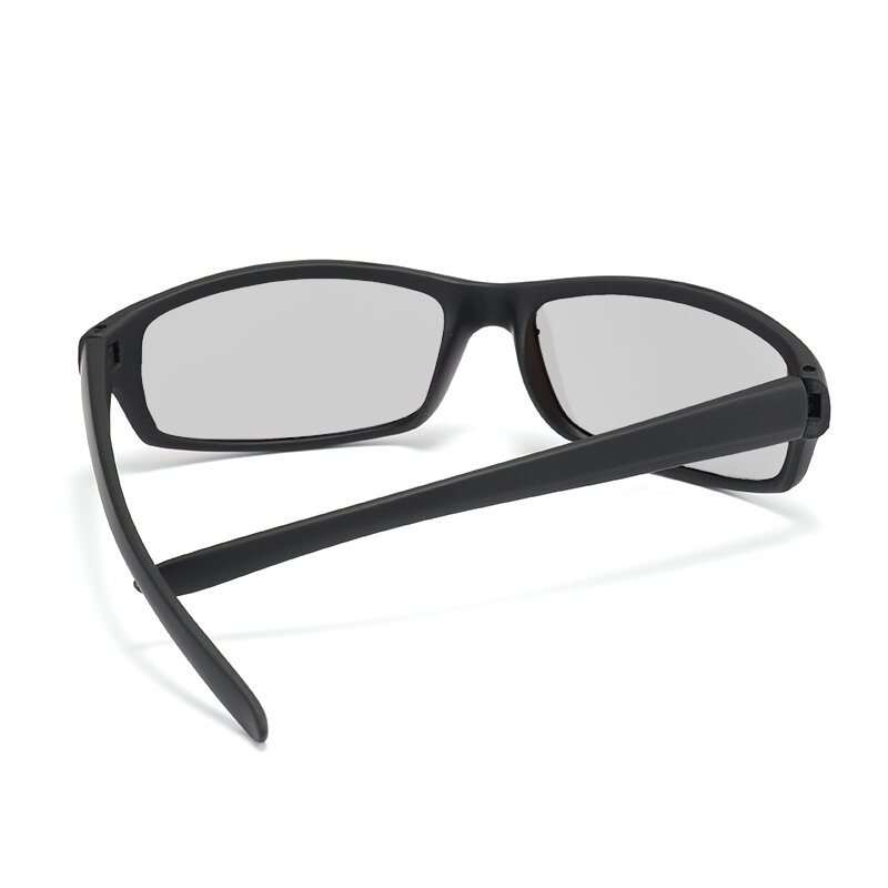 Longguard-نظارات شمسية مستقطبة للرجال والنساء ، نظارات شمسية مربعة الشكل ، فوتوكروميك ، مناسبة للقيادة ، أسود ، UV400 ، 2020
