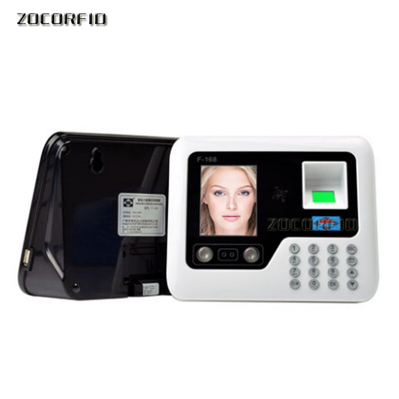 Биометрические часы со сканером отпечатков пальцев и лица, часы-регистраторы, цифровой электронный планшет для работников с английским меню/U-диском
