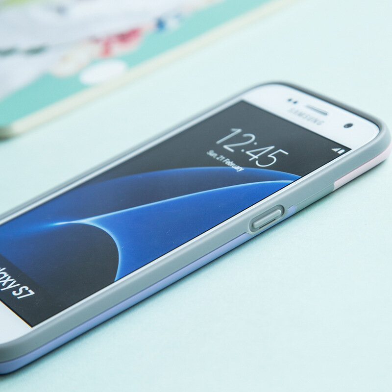 Для samsung S7 S7 край Note8 роскошный Прочный комбинированный чехол мягкий чехол из термопластика чехол для samsung Galaxy S8 S9 плюс телефон дуги бампер
