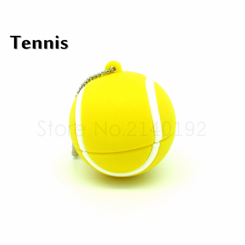 Cartoon sport piłka pamięć USB piłka nożna koszykówka tenis Pen Drive pendrive usb 2. W wieku 0 pendrive na prezent 4GB 8GB 16GB 32GB