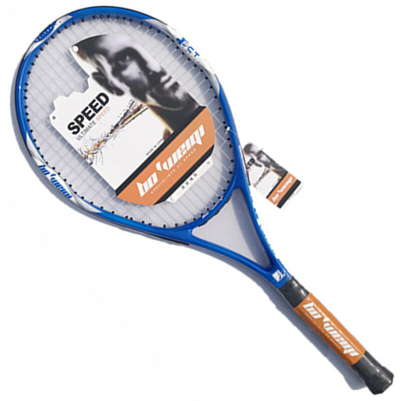 2019 New High Quality Aluminum Alloy Carbon Tennis Racket Carbon Fiber Men and Women Ultra Light Coach Recommended Training