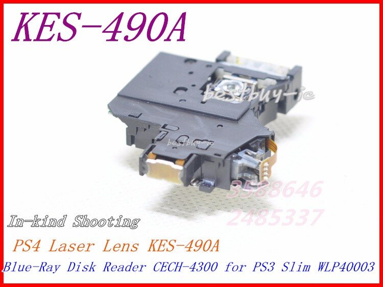 เลนส์เลเซอร์สำหรับ S O NY/เพลย์สเตชัน4/PS4 KES-490A Kes 490A KEM 490เกมคอนโซลอะไหล่ทดแทนแสง HO