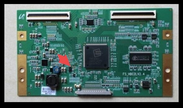 La carte logique a deux types de carte LCD FS-HBC2LV2.4 pour se connecter avec KLV-52V440A T-CON